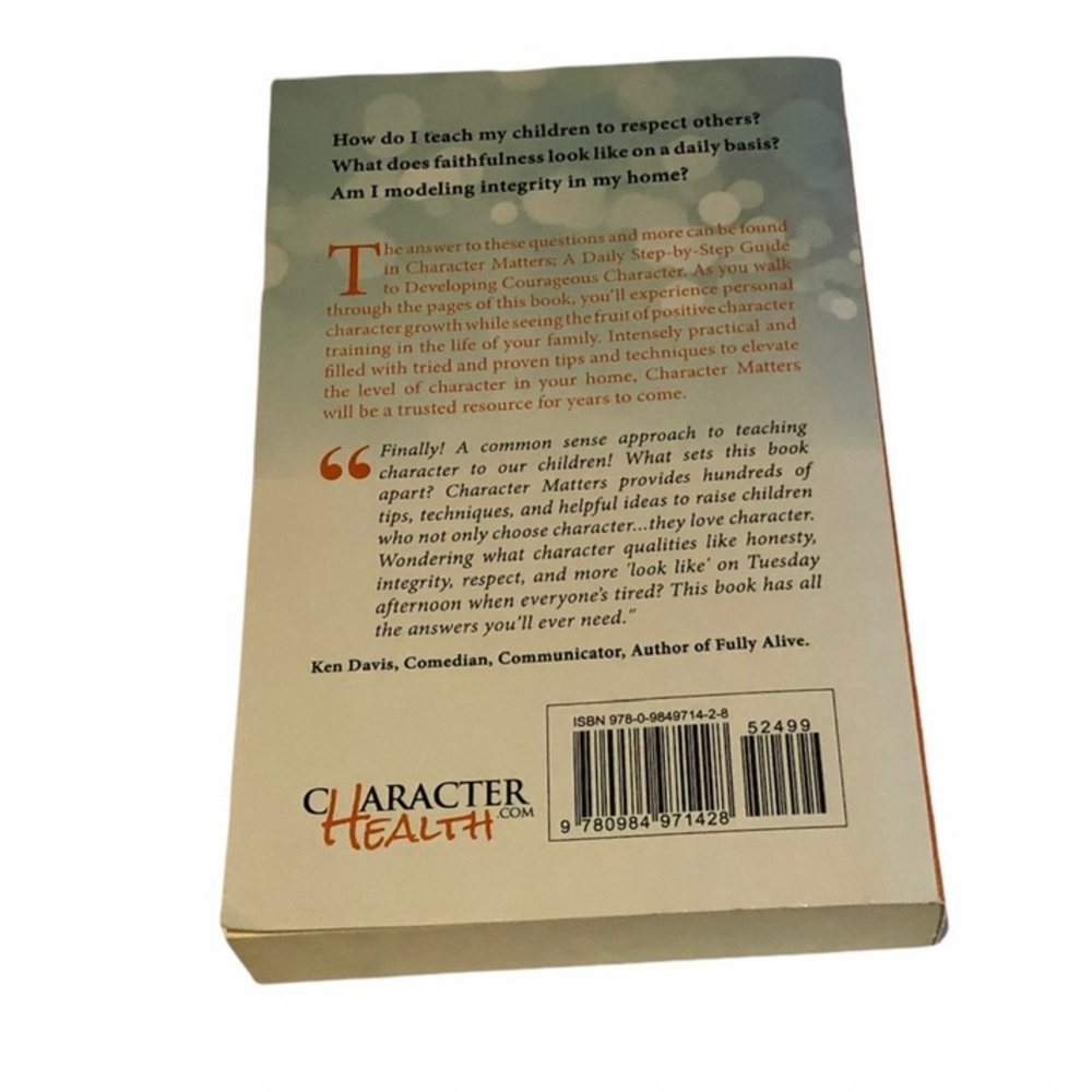 Character Matters Guide Developing Courageous Character - Picture 2 of 15